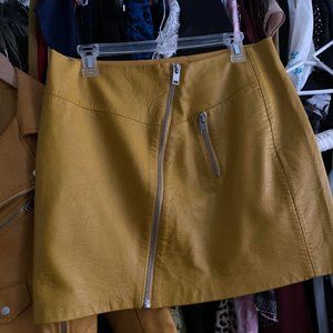 Stradivarius Faux Leather skirt